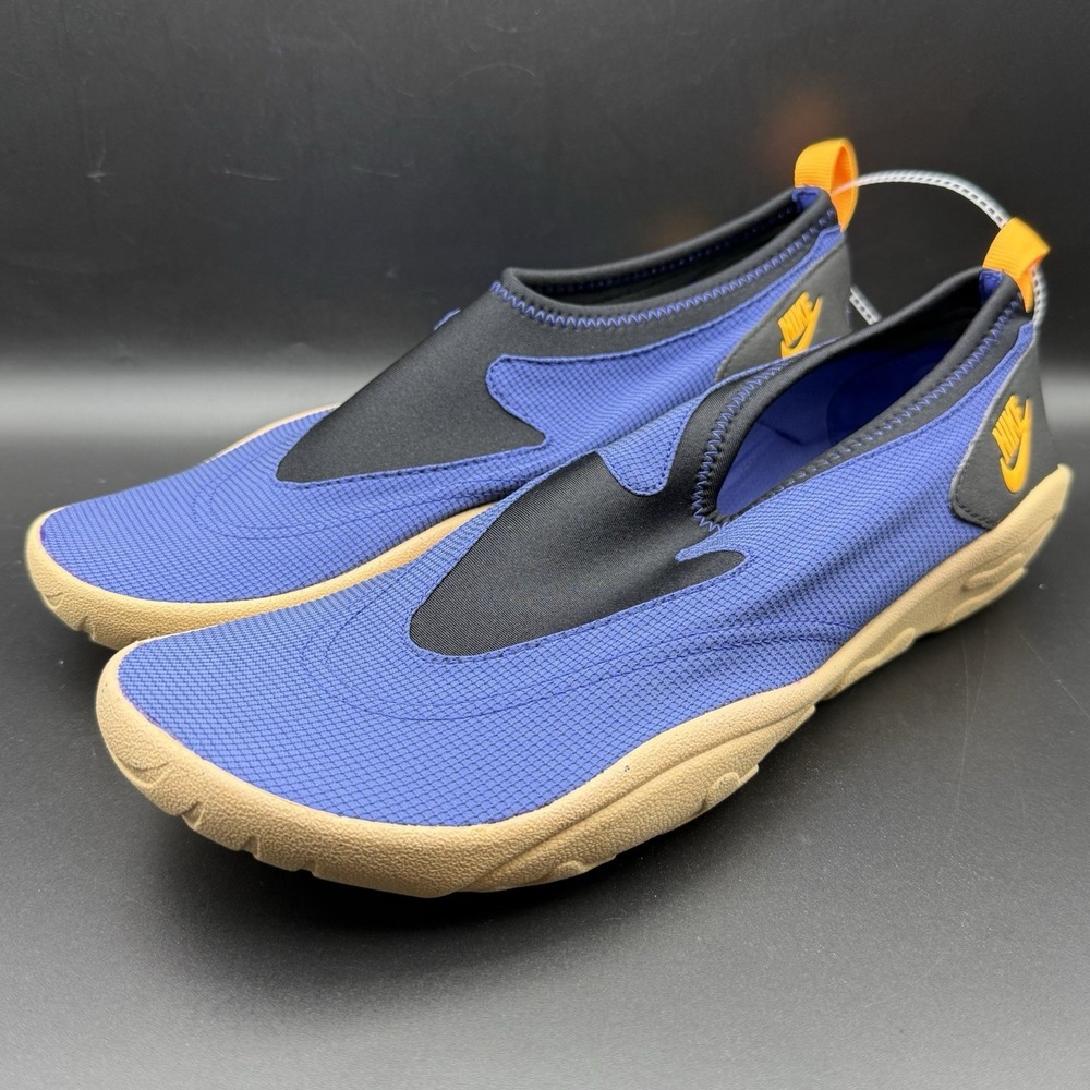 Nike Aqua Turf Sneakers Deep Night Laser Orange Men's Size 13 - FZ5627-500